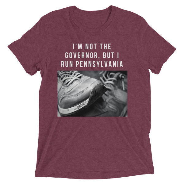 Unisex I RUN PENNSYLVANIA PA TEE