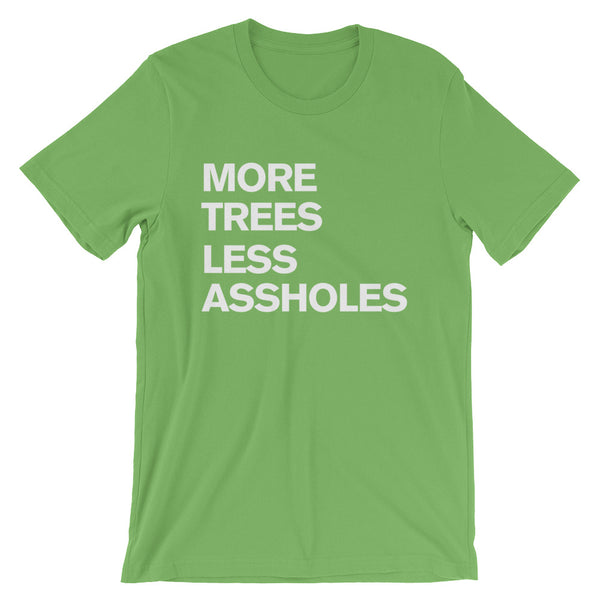 More Trees Less Assholes