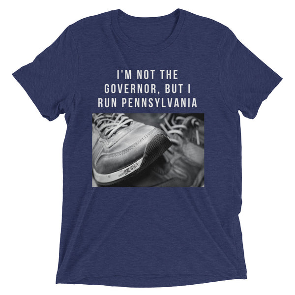 Unisex I RUN PENNSYLVANIA PA TEE